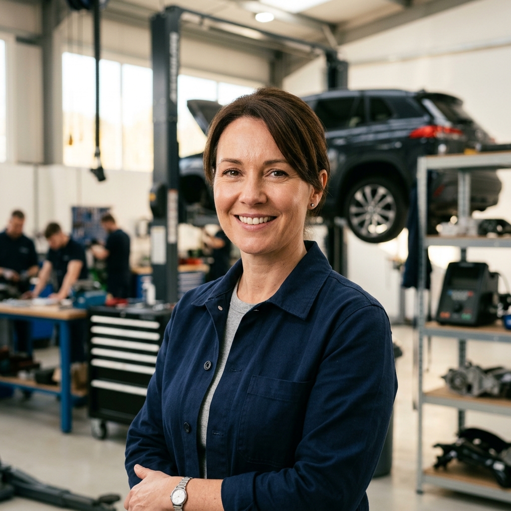 Anna Schmidt - Leitung und KFZ-Meisterin