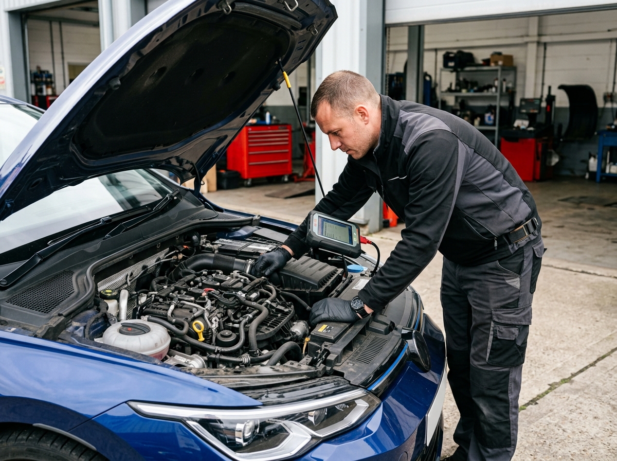Moderne Fahrzeugdiagnose